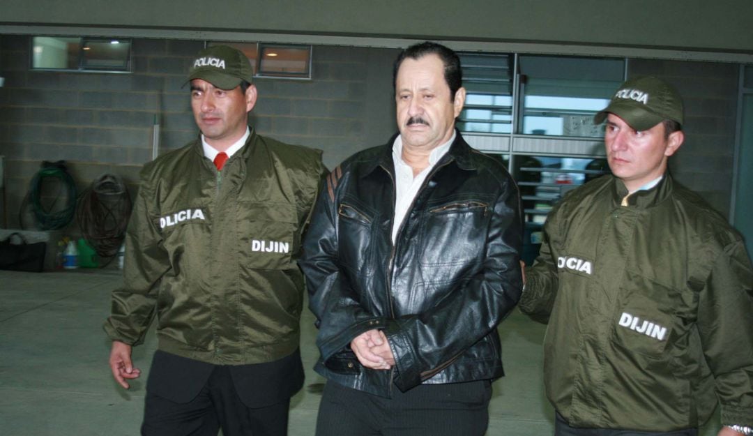 El exjefe paramilitar Hernán Giraldo Serna Foto DIJIN