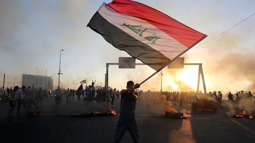 Protestas en Irak paran la producción del petróleo . Foto: Getty Images