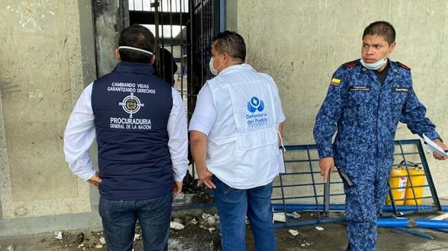 En los patios 2, 4 y 8 se presentó una riña colectiva entre los internos . Foto: Personería de Popayán