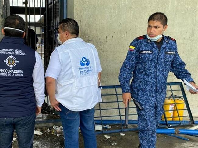 En los patios 2, 4 y 8 se presentó una riña colectiva entre los internos . Foto: Personería de Popayán