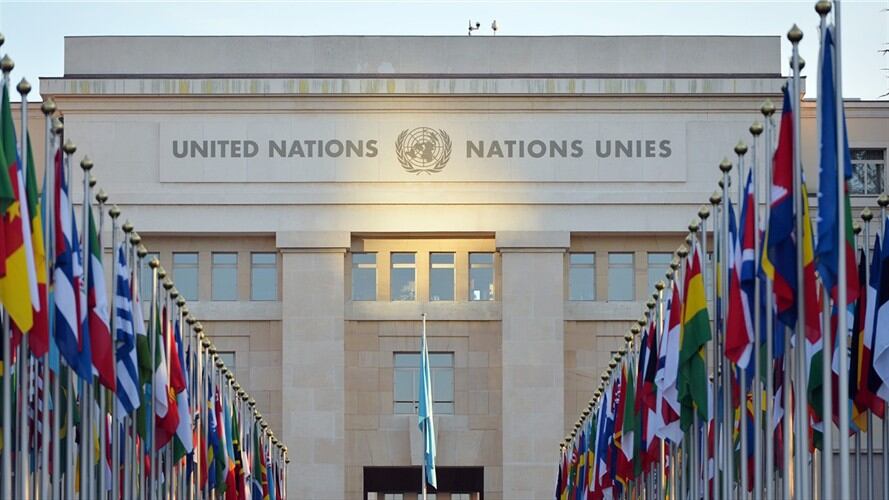 Sede de las Naciones Unidas en Ginebra. Foto: Agencia Anadolu