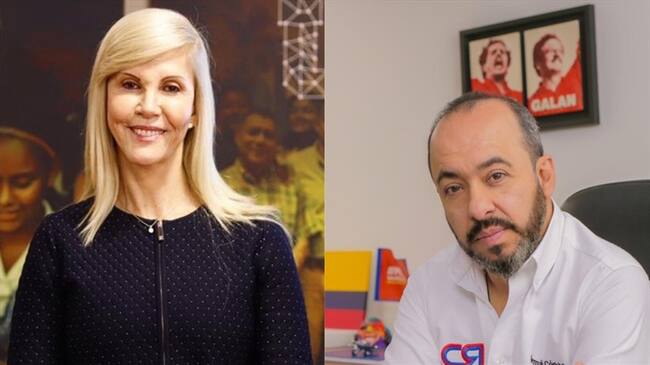 Nuevos presidentes de La U y Cambio Radical. Foto: Redacción W Radio