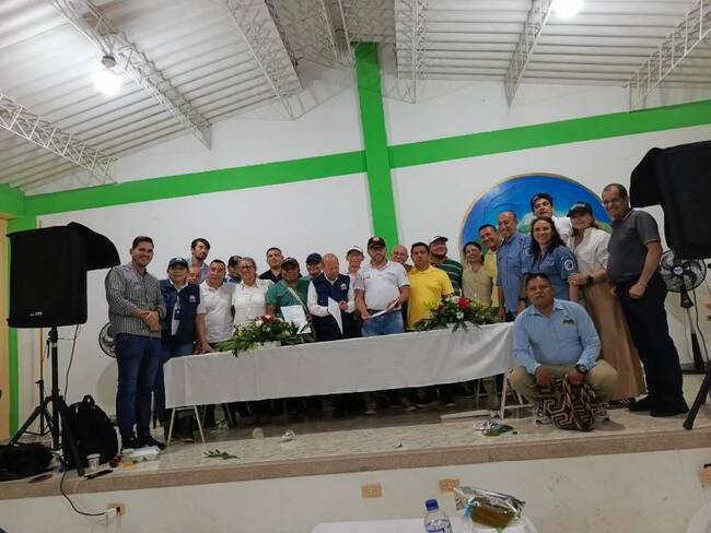 Comunidad indígena U'wa llega a acuerdos con el gobierno nacional. / Foto: Comunicado a la opinión pública del 10 de septiembre del 2024.