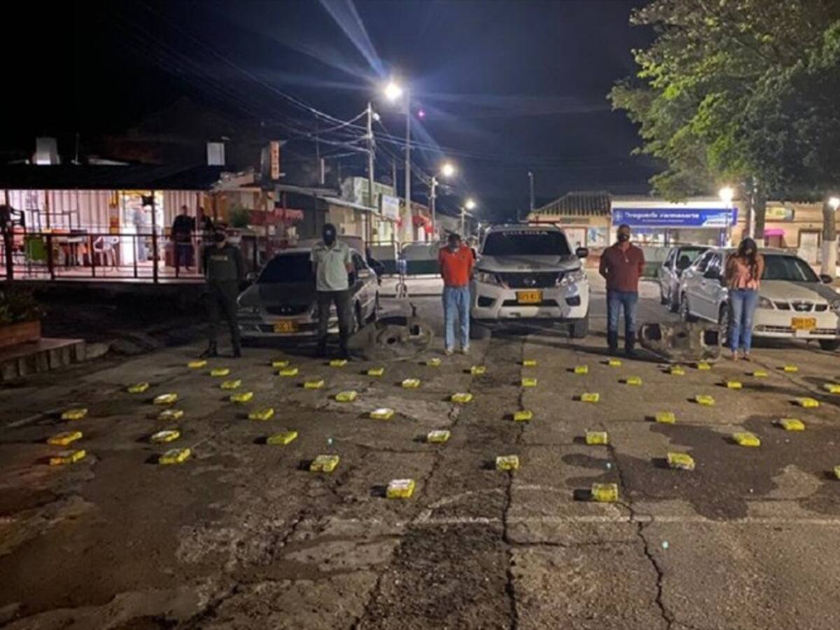 Incautan clorhidrato de cocaína del ELN que tenía como destino España