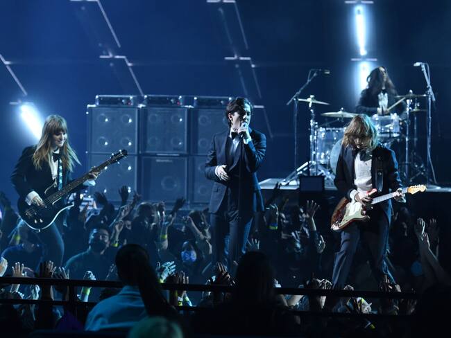 2021 AMERICAN MUSIC AWARDS - The AMAs will air live from the Microsoft Theater in Los Angeles on Sunday, Nov. 21, at 8:00 p.m. EST/PST on ABC. (ABC via Getty Images)MÅNESKIN