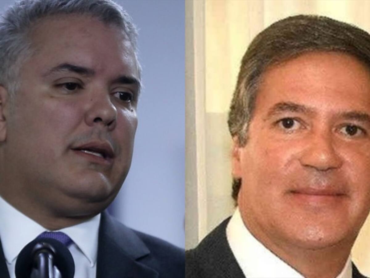 Presidente Duque aceptó renuncia de embajador Sanclemente y le hizo un reconocimiento