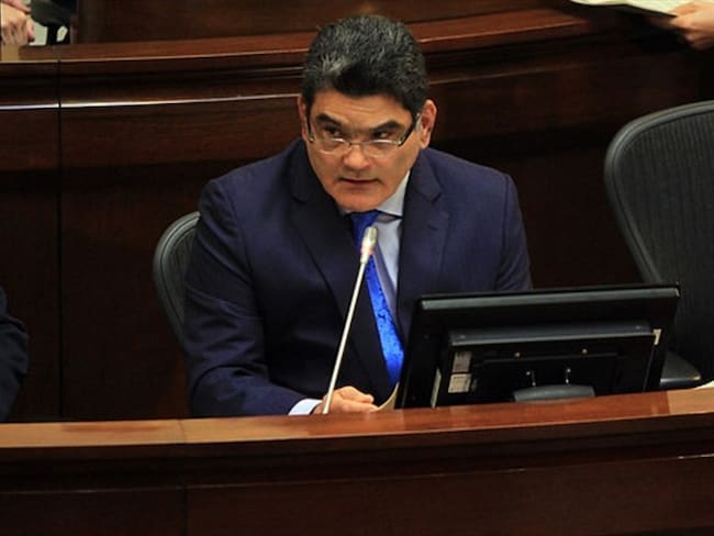 El secretario del Senado, Gregorio Eljach. Foto: Colprensa - Álvaro Tavera