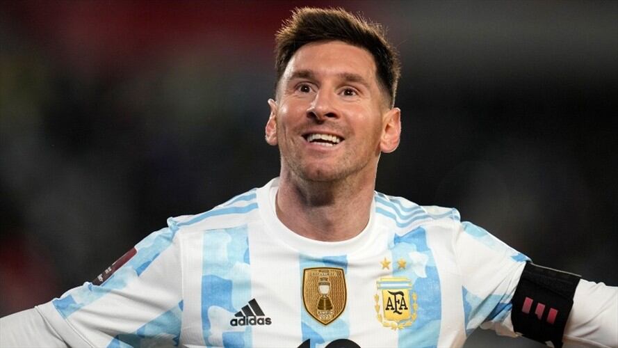 Lionel Messi celebra su segundo gol en el partido Argentina - Bolivia. Foto: Getty Images/Pool