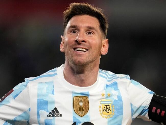 Lionel Messi celebra su segundo gol en el partido Argentina - Bolivia. Foto: Getty Images/Pool