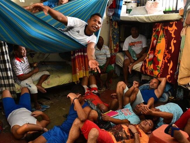 Hacinamiento carcelario en Colombia. Foto: Colprensa