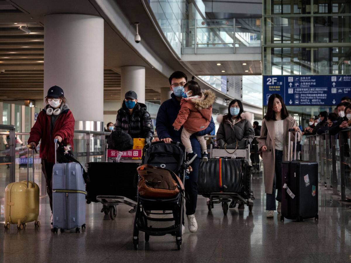 China levantó cuarentenas a viajeros internacionales tras 3 años de aislamientos