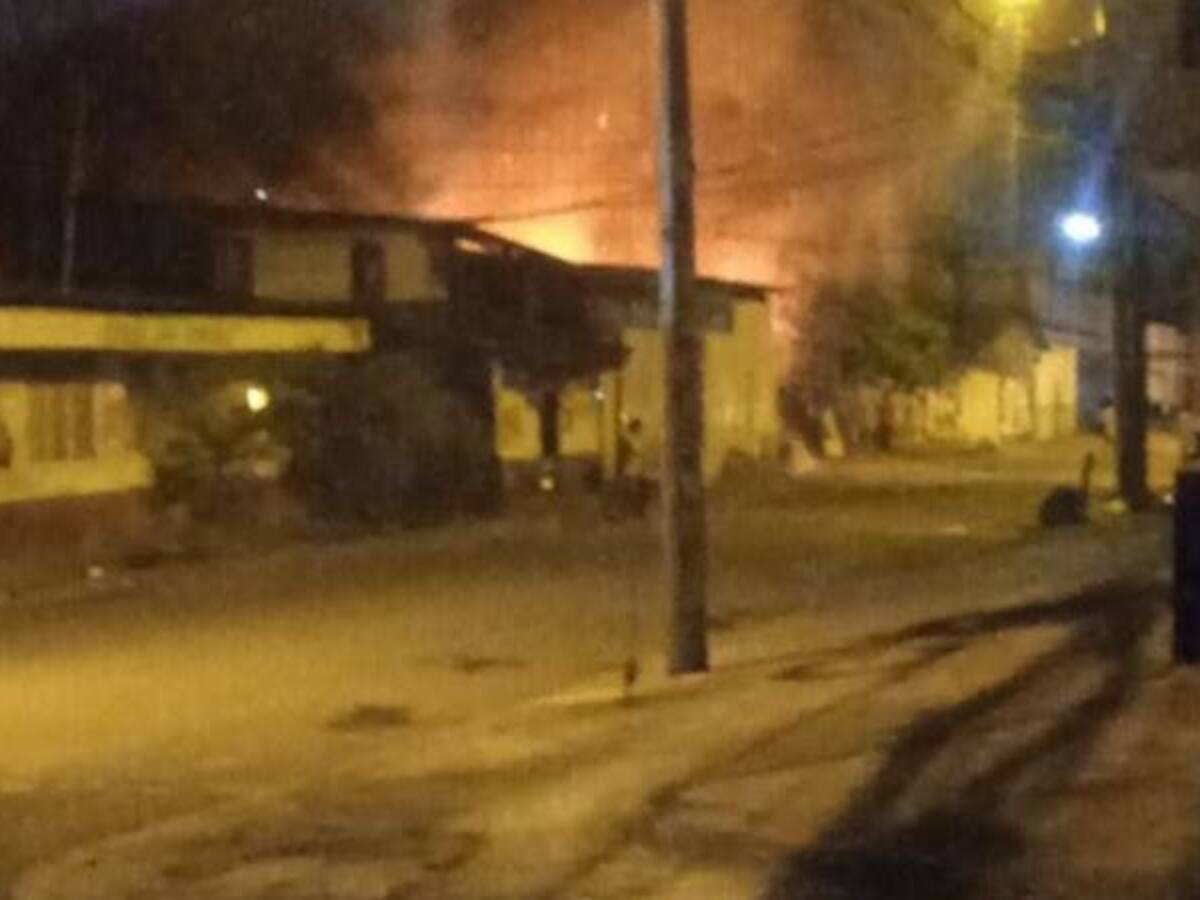 Adulto mayor muere en incendio estructural en Cali