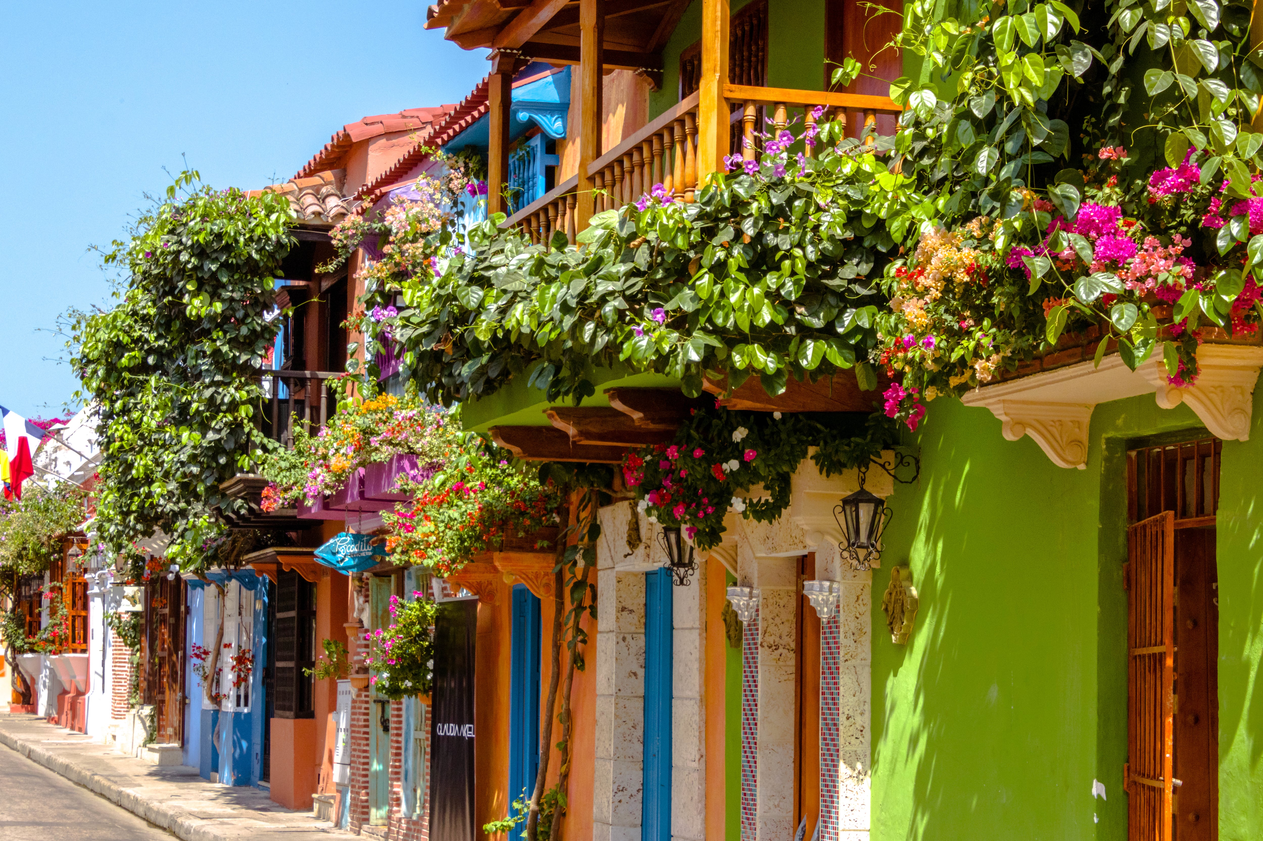 Casas del centro histórico de Cartagena, Colombia (GettyImages)