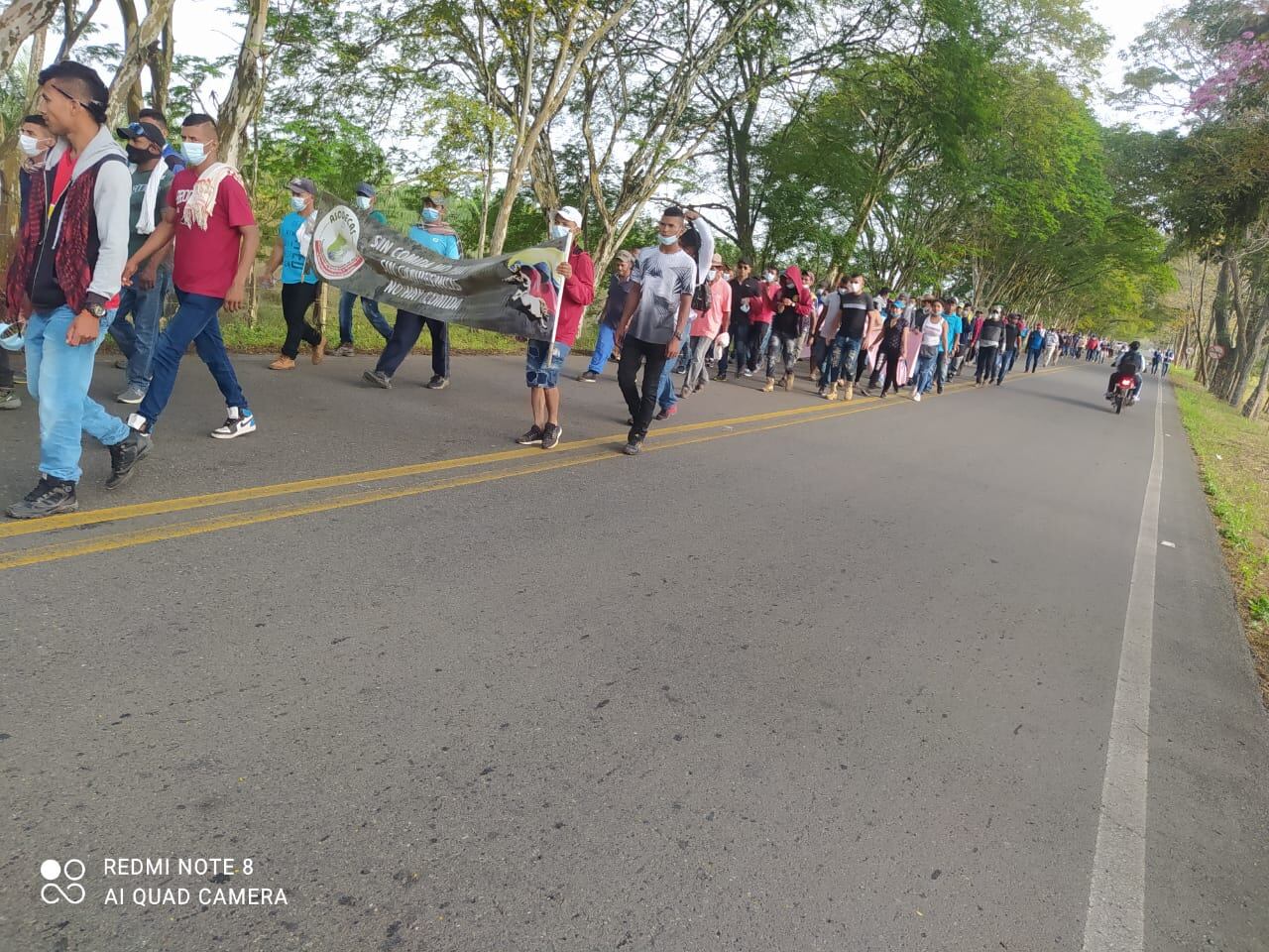 Más de mil campesinos exigen cumplimiento del acuerdo de paz en Córdoba