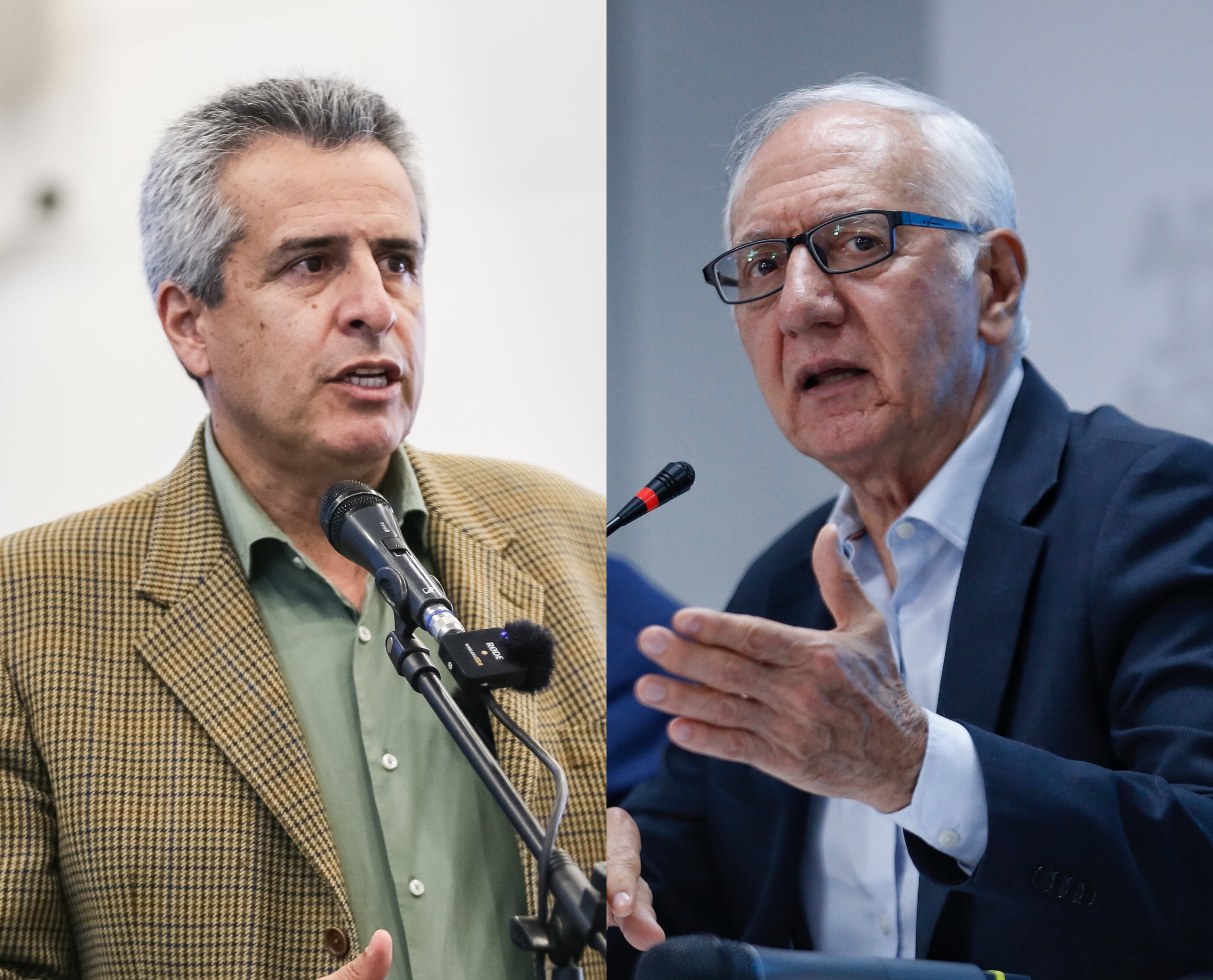 Luis Fernando Velasco, ministro de Interior y Guillermo Alfonso Jaramillo, ministro de Salud | Fotos: Colprensa