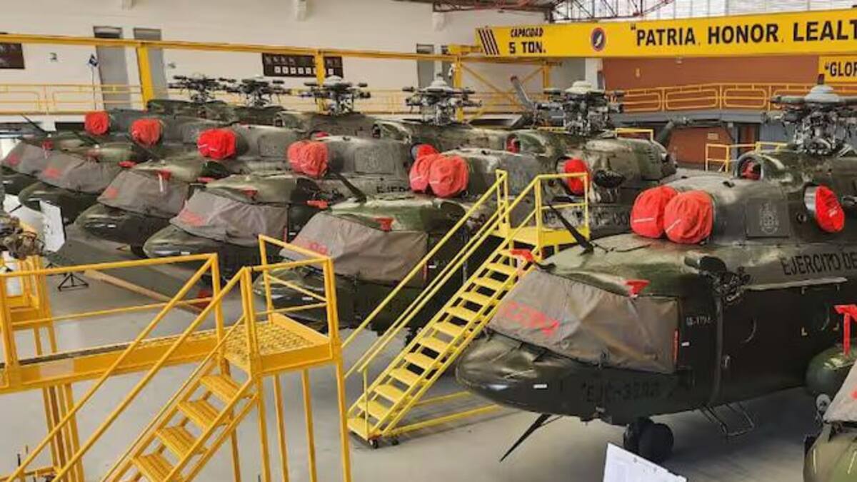 Contraloría visitó base militar de Tolemaida para inspeccionar helicópteros MI