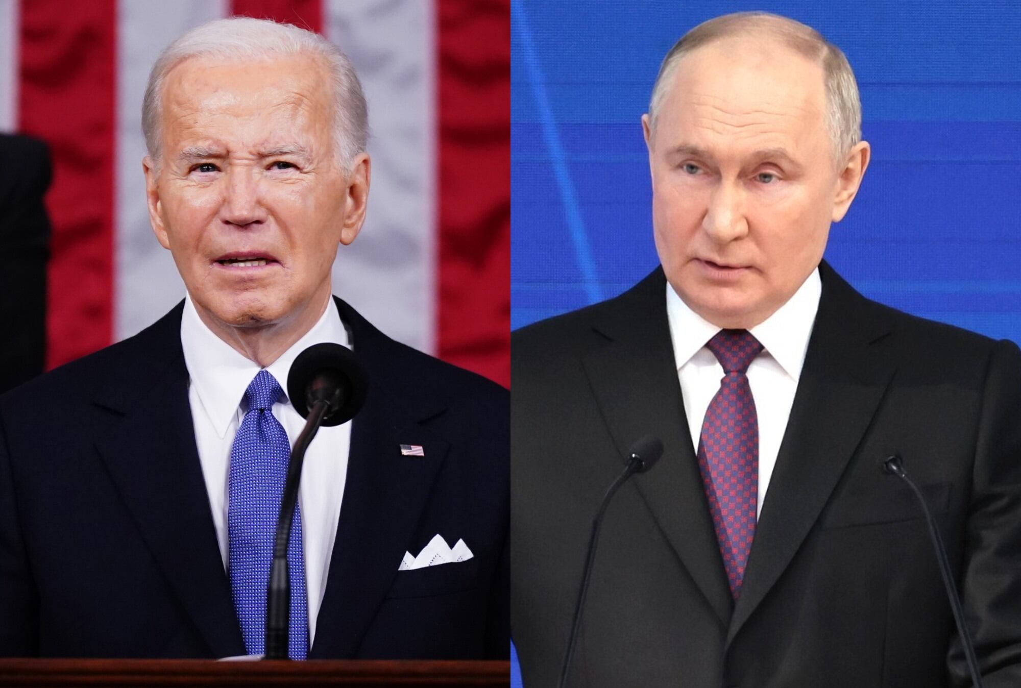 Joe Biden y Vladimir Putin | Fotos: GettyImages