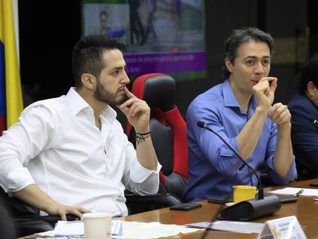 Juan David Duque (izquierda). Foto: Twitter oficial de Juan David Duque.