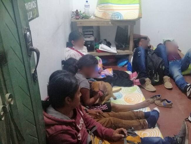 Los afectados reciben asistencia en un albergue humanitario . Foto: Cortesía