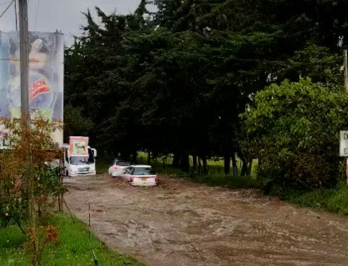 Emergencia en La Calera, 17 de marzo 2023. Foto: Suministrada.