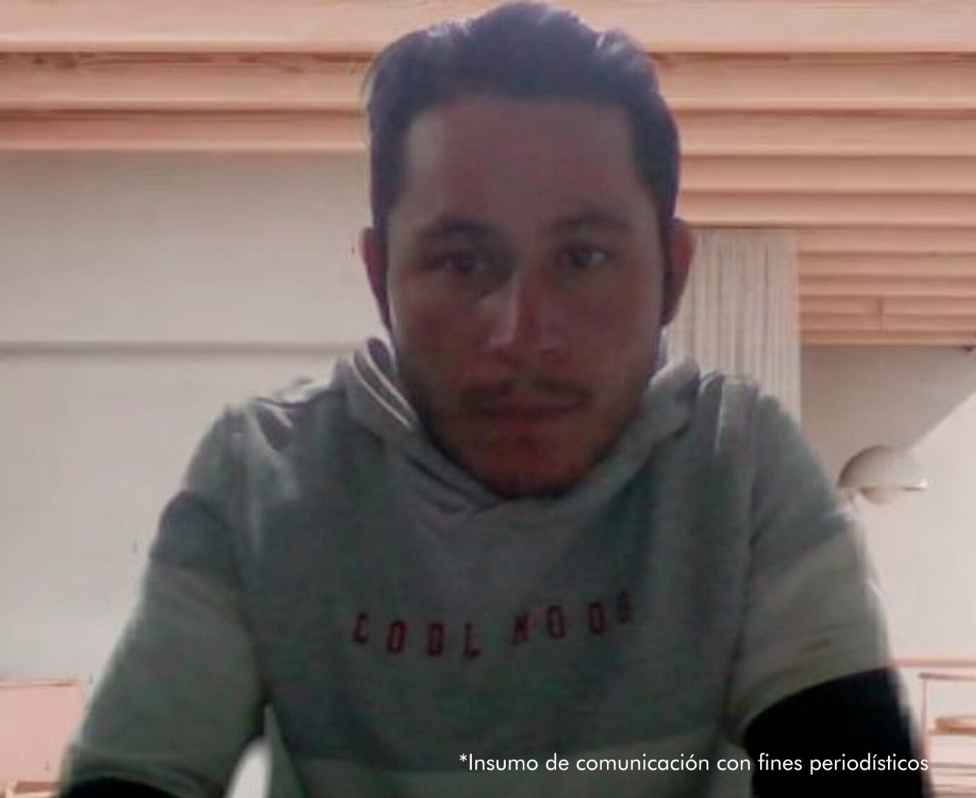 Daniel Josué Zambrano Cáceres. Foto: cortesía Fiscalía.