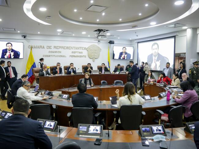 Comisión Séptima de Cámara de Representantes del Congreso de la República. (Colprensa-Mariano Vimos)