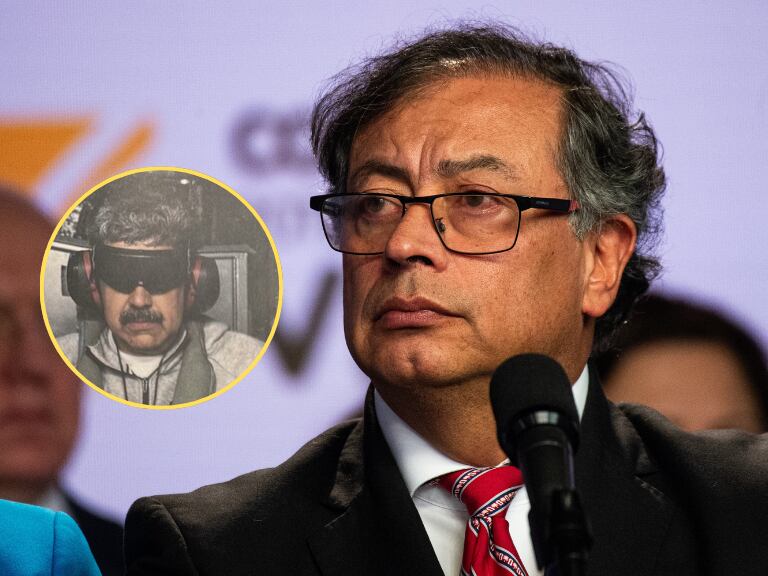 Gustavo Petyro y Nicolás Maduro (Fotos vía Getty Images)