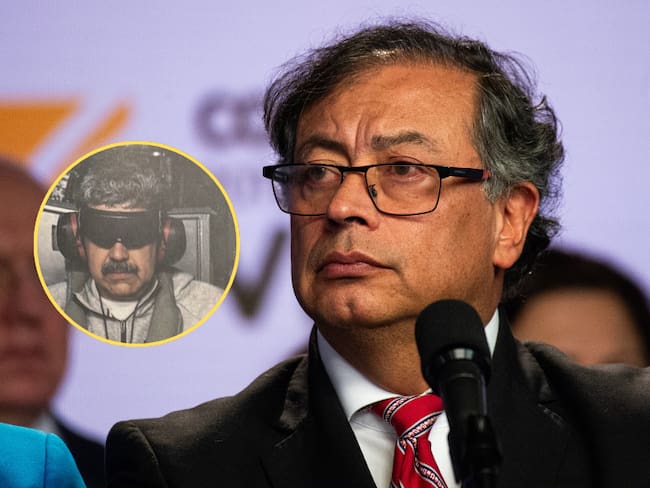 Gustavo Petyro y Nicolás Maduro (Fotos vía Getty Images)