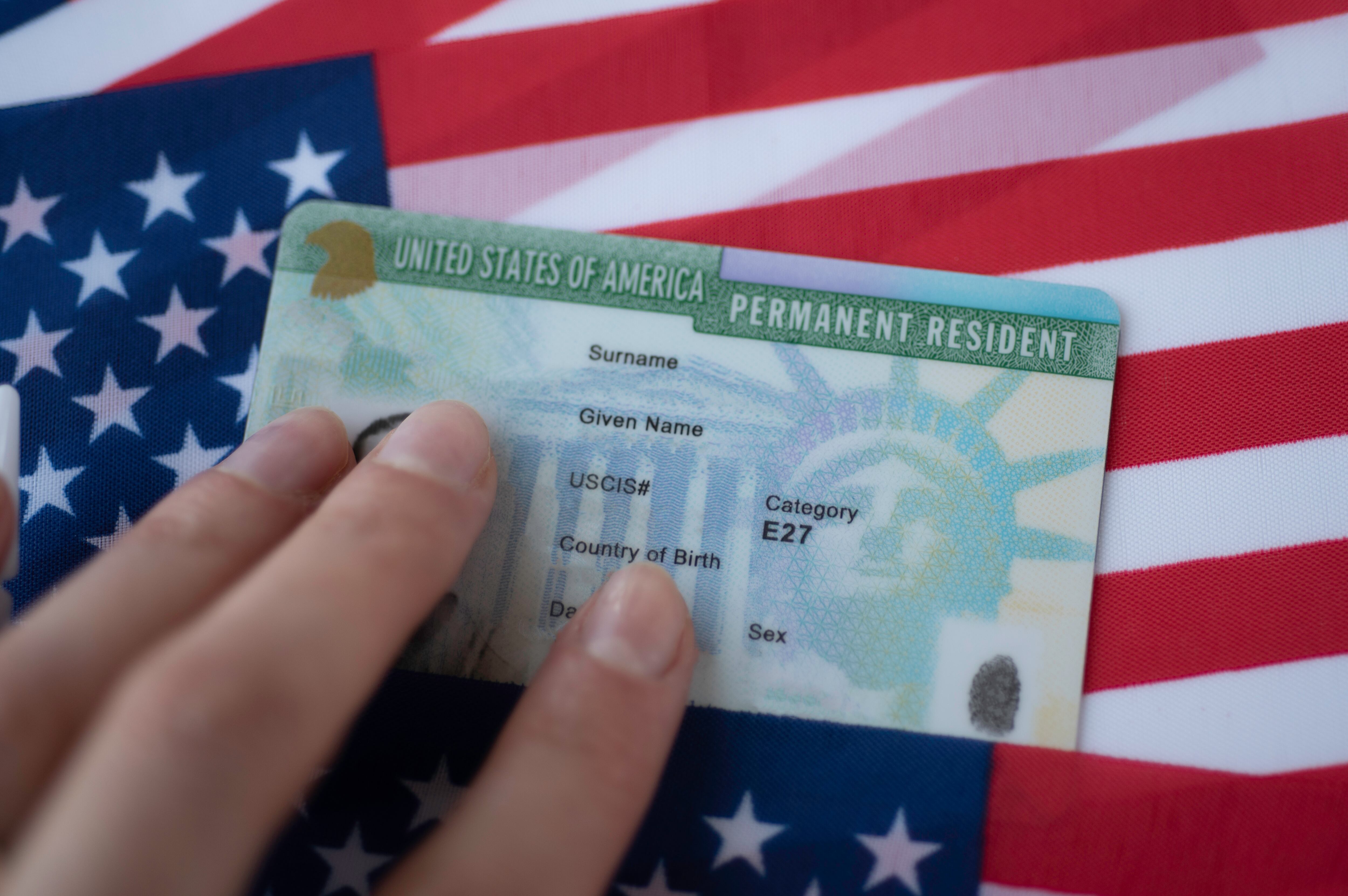 Con estas visas podría acceder a la Green Card en EE. UU. ¿Cuáles son y cómo se adquieren?- Imagen de referencia Green Card de Residencia Permanente en Estados Unidos. Foto: