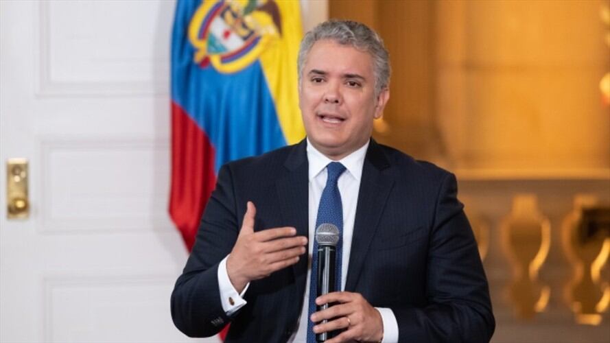 Fuentes del Alto Gobierno le confirmaron a La W la existencia de un posible plan criminal para atentar contra el presidente Iván Duque. Foto: Colprensa / EXTERNOS