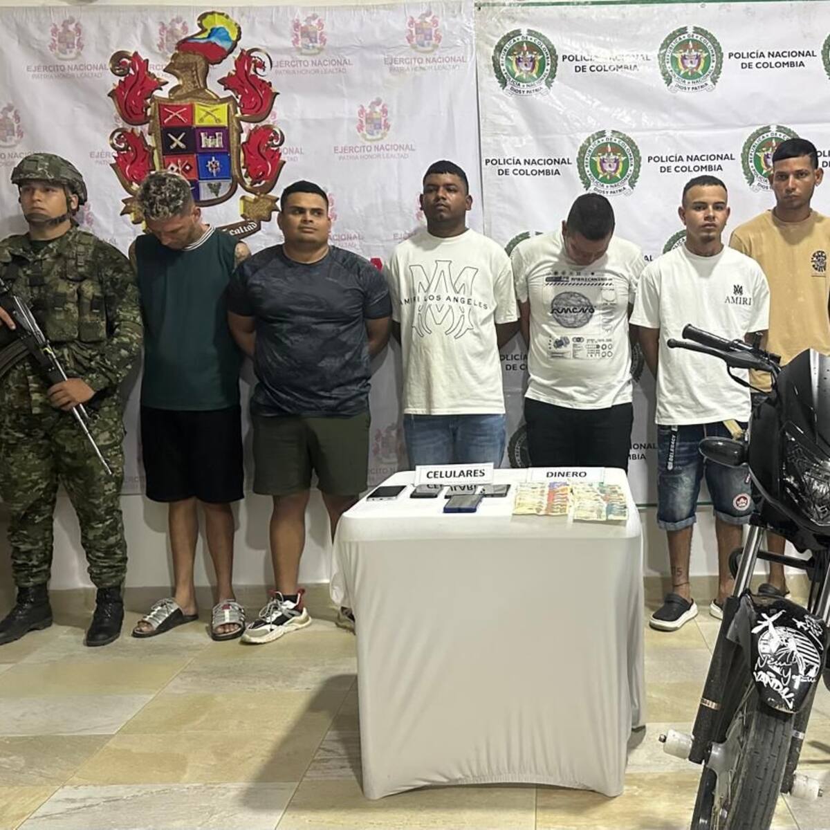 Fueron capturadas 10 personas en Santa Marta, en el marco de la operación ‘Atamante’