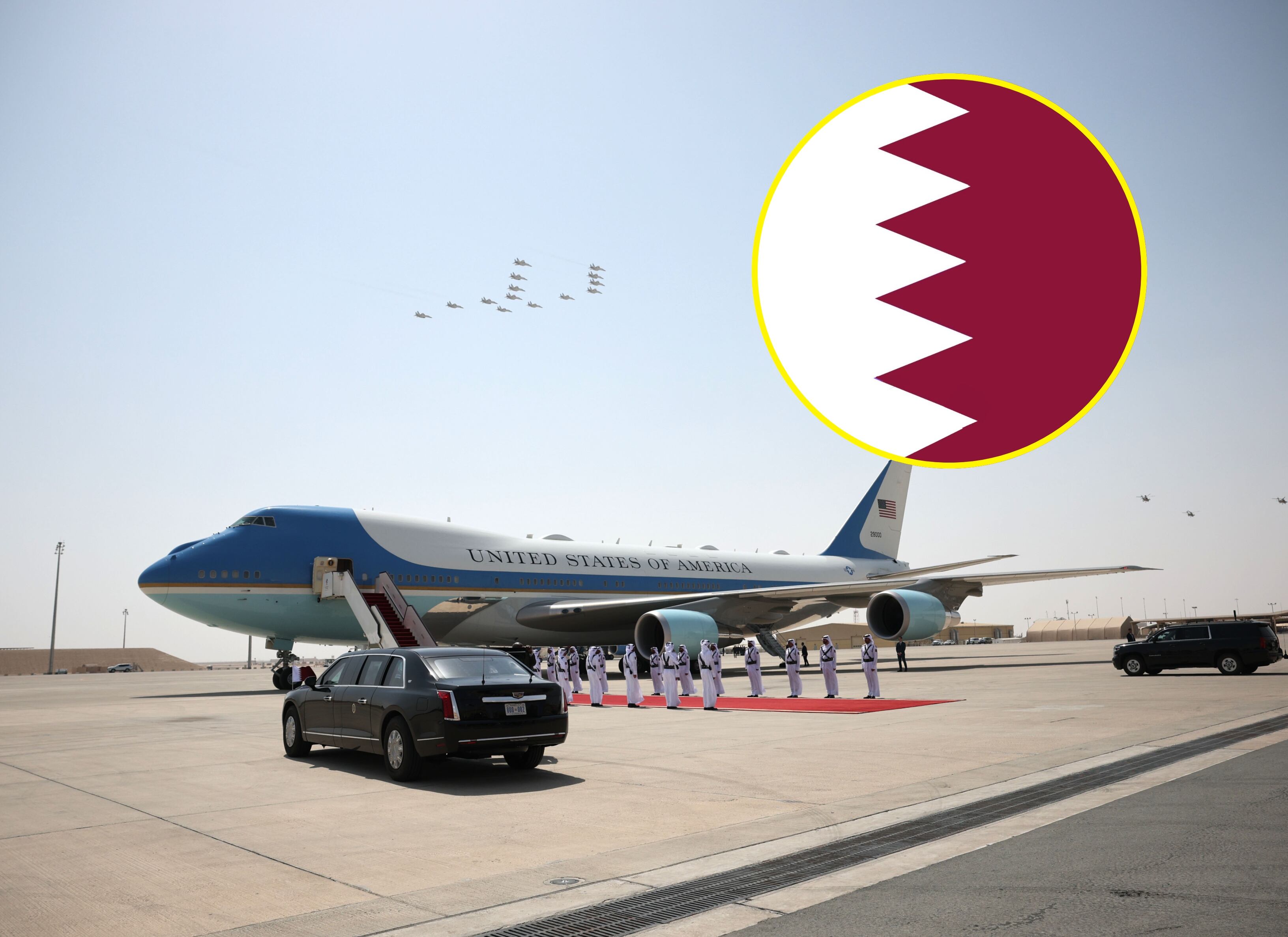 Avión presidencial de los Estados Unidos, Air Force One. FOTO: Win McNamee/Getty Images