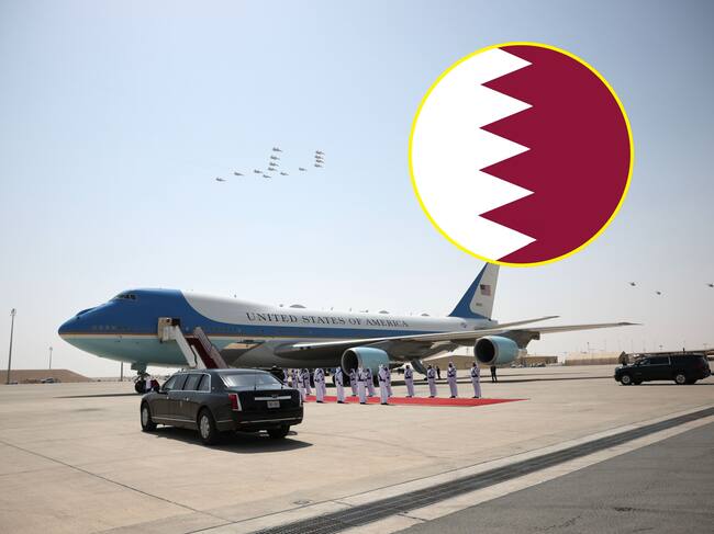 Avión presidencial de los Estados Unidos, Air Force One. FOTO: Win McNamee/Getty Images