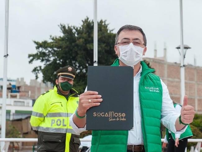 Sin embargo, en el concejo se debatirá la consecución, planeación y aprobación de los recursos para el plan de desarrollo.. Foto: Alcaldía de Sogamoso