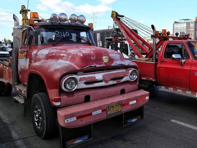 Transportadores de carga y volqueteros levantaron las movilizaciones en Bogotá. Foto: Colprensa