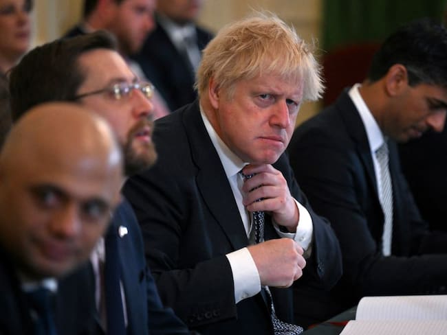 Piden al ministro Boris Johnson asumir responsabilidad por el &#039;Partygate&#039; en el Gobierno británico. Foto: GettyImages