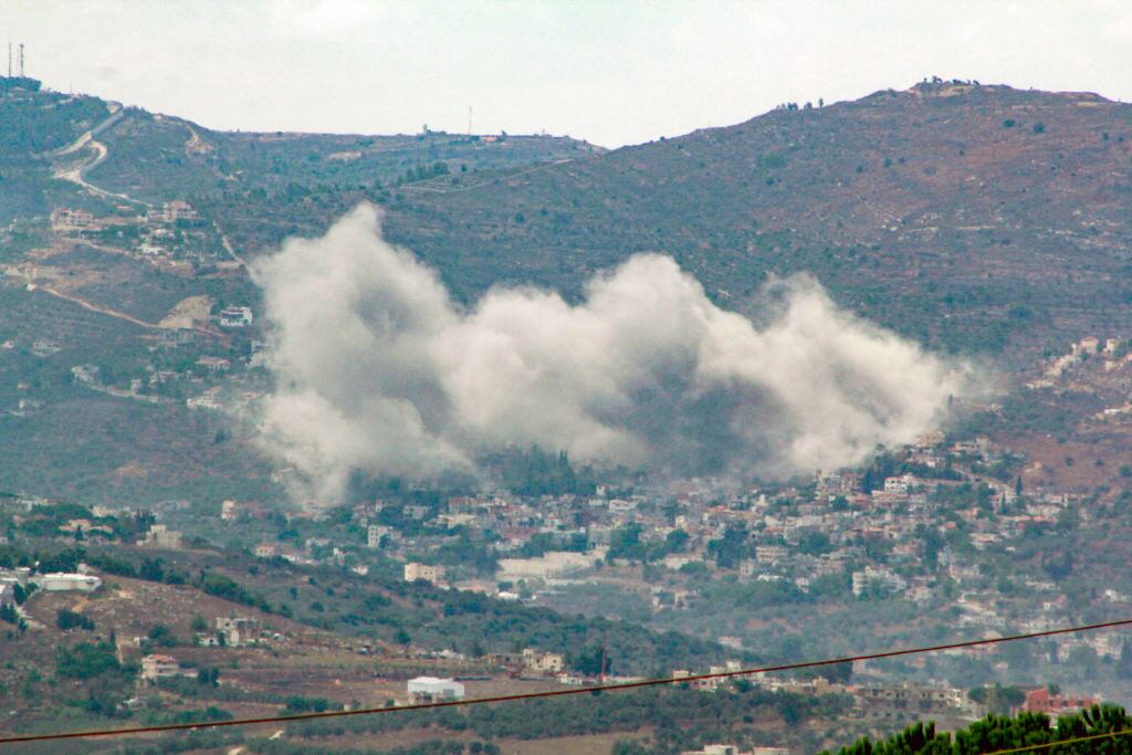 Bombardeos en el Líbano: Foto: RABIH DAHER/AFP via Getty Images.