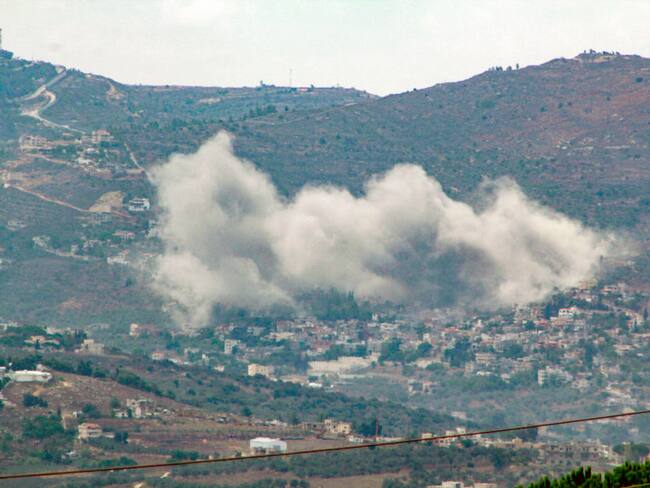 Bombardeos en el Líbano: Foto: RABIH DAHER/AFP via Getty Images.
