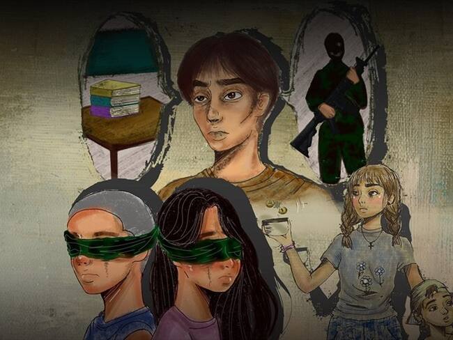 El contexto en el que habitan los niños y niñas en zonas apartadas del departamento sigue siendo una amenaza latente . Foto: W Radio