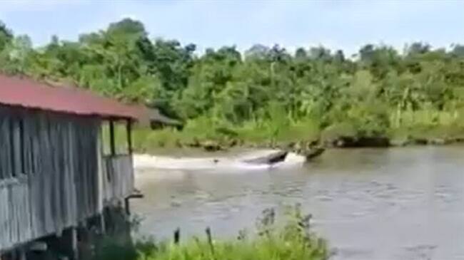 Habitantes de la zona buscaron refugio ante la cercanía de las confrontaciones . Foto: Cortesía