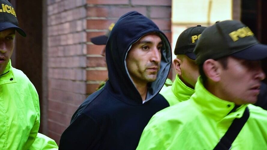 Ricardo Carvajal fue capturado por estar presuntamente involucrado con el atentado terrorista a la Escuela General Santander el pasado 17 de enero que dejó 20 cadetes muertos. Foto: Colprensa