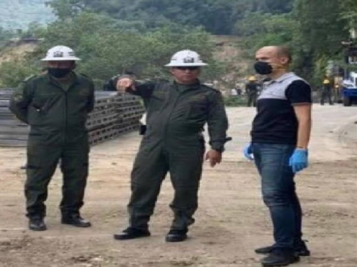 Se instalará puente militarizado para dar paso en la vía Curos - Málaga