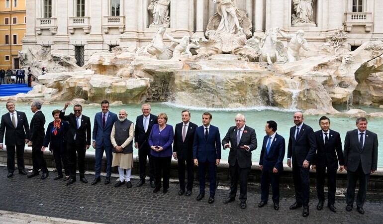 Los miembros del G20 acumulan el 80 % de la riqueza y el 60 % de la población del mundo. Foto: Getty Images / JEFF J MITCHELL