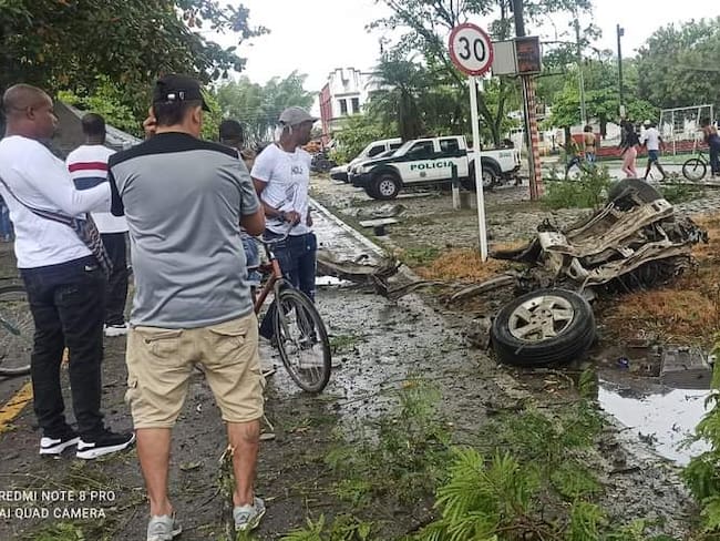 Un carro bomba fue activado en el municipio de Padilla, Cauca