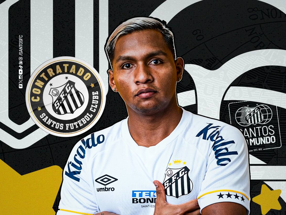 Alfredo Morelos competirá con James, el delantero colombiano firmó con un grande de Brasil