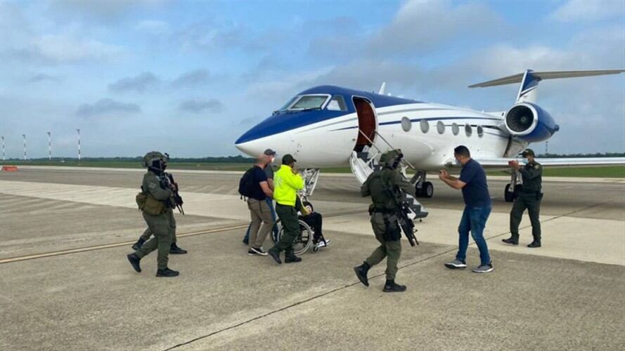 Extradición de alias 'La Silla'. Foto: Fiscalía General de la Nación