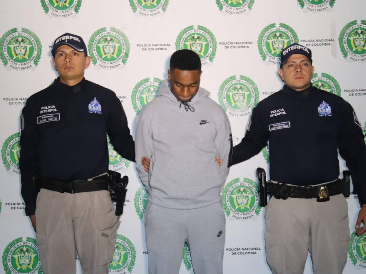 Capturan a alias ‘Mbappe’, francés que lideraba organización dedicada a traficar cocaína