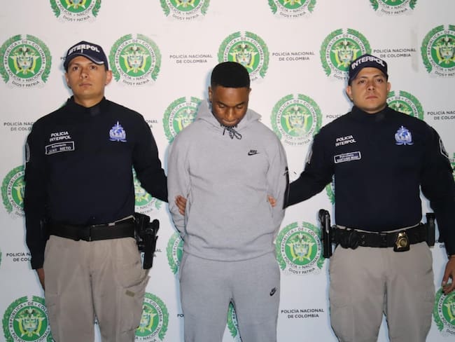 Alias ‘Mbappe’. Foto Policía