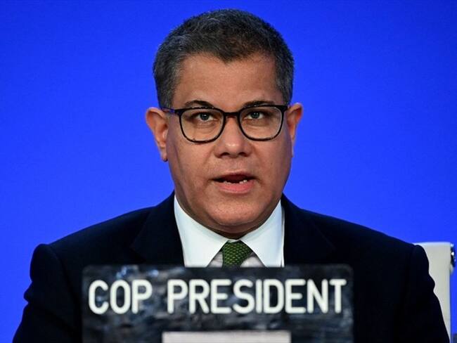 Presidente de la cumbre del clima de la ONU, el exministro británico Alok Sharma. Foto: Getty Images