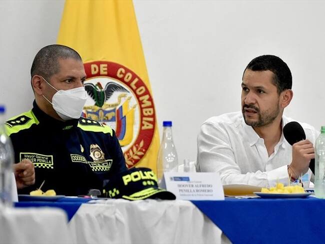 Anuncian despliegue de la fuerza pública en Dagua por hostigamiento de disidencias. Foto: Gobernación del Valle del Cauca